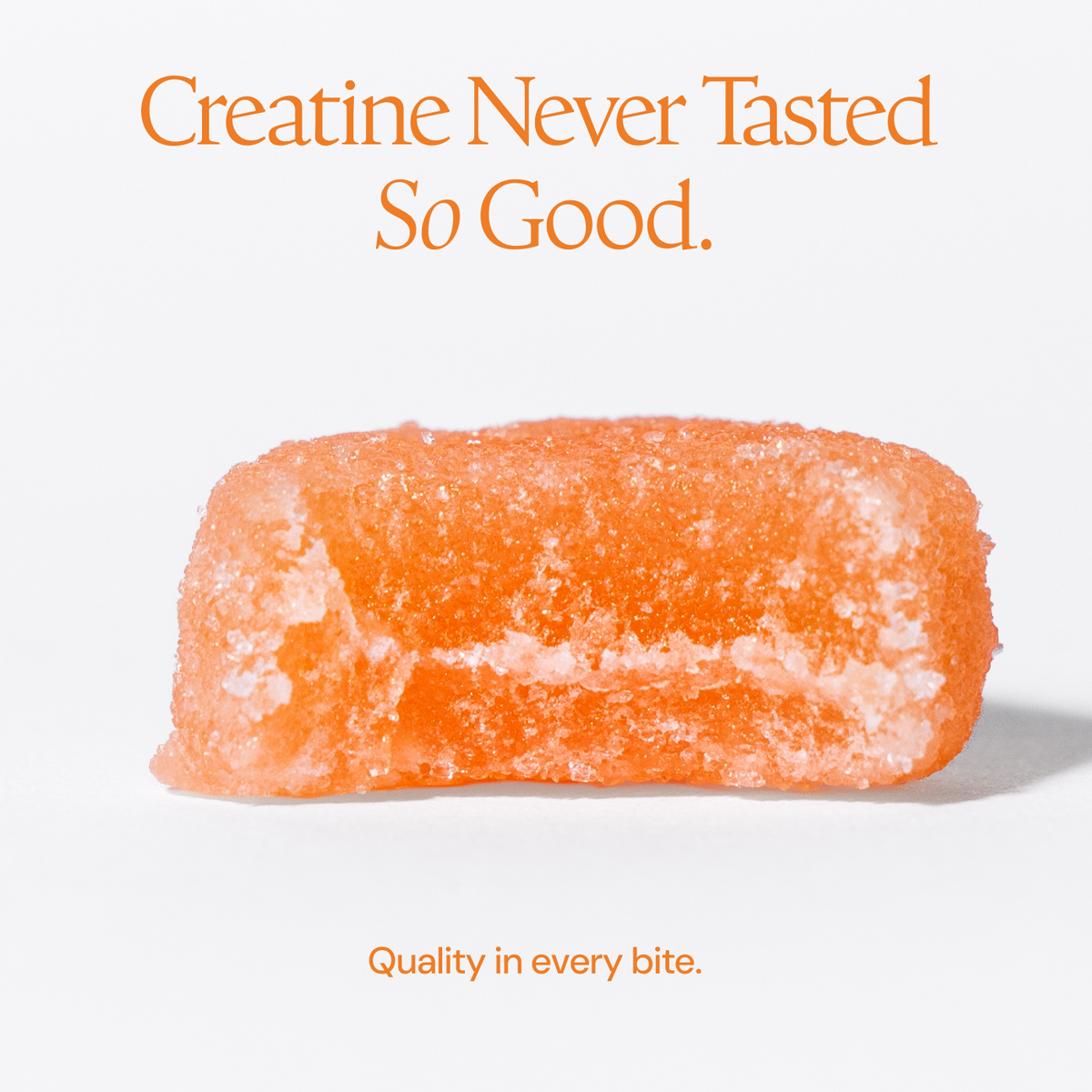 Create Creatine Monohydrate Gummies for Men & Women (Sour Peach)