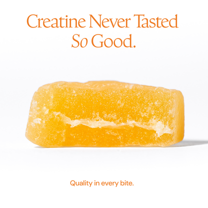 Create Creatine Monohydrate Gummies for Men & Women (Orange)